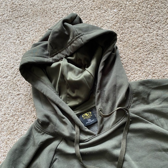 Dark Green Plus Size Pull Over Hoodie Women’s XXL 2X Like New - Picture 3 of 5